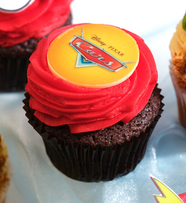 Disney Cars Themed Cupcake Box