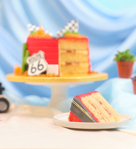 Disney Cars Themed Cake