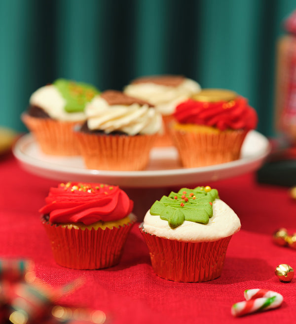 Christmas Vegan And Gluten Free Cupcake Box