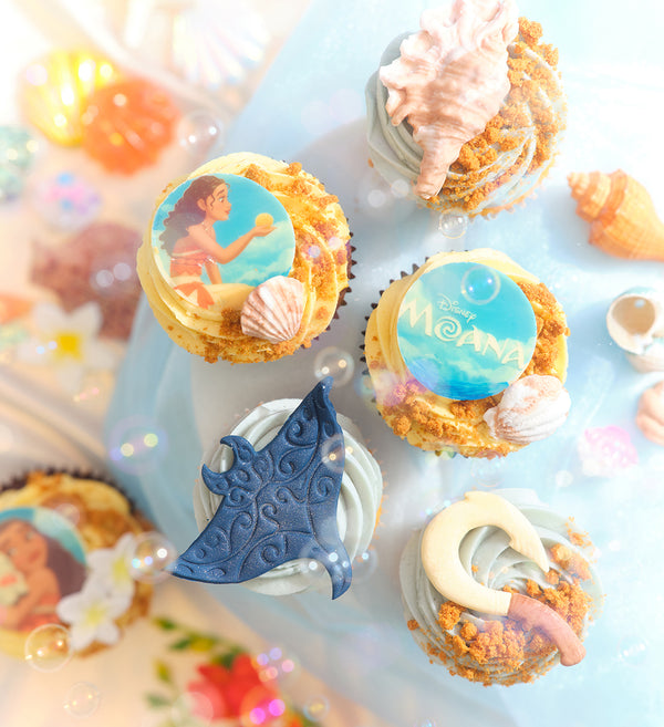 Disney Moana Themed Cupcake Box