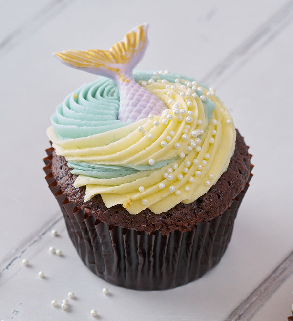 Mermaid Cupcake Box