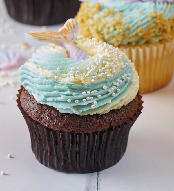 Mermaid Cupcake Box