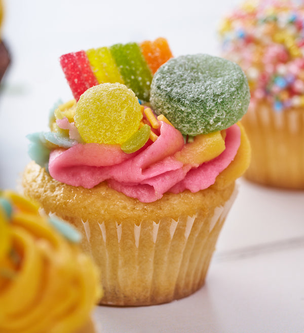 Rainbow Mini Cupcake Box