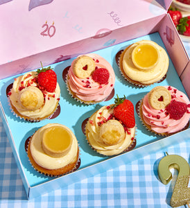 20th Birthday Cupcake Box
