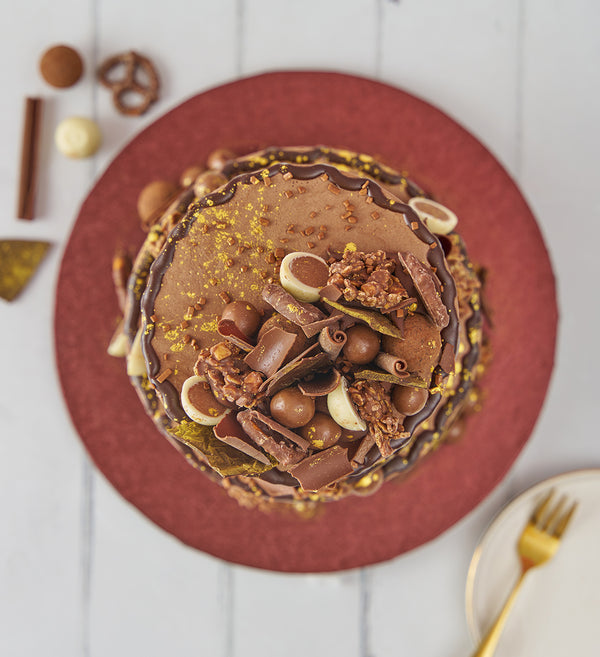 Chocolate Mini Two Tier Loaded Cake