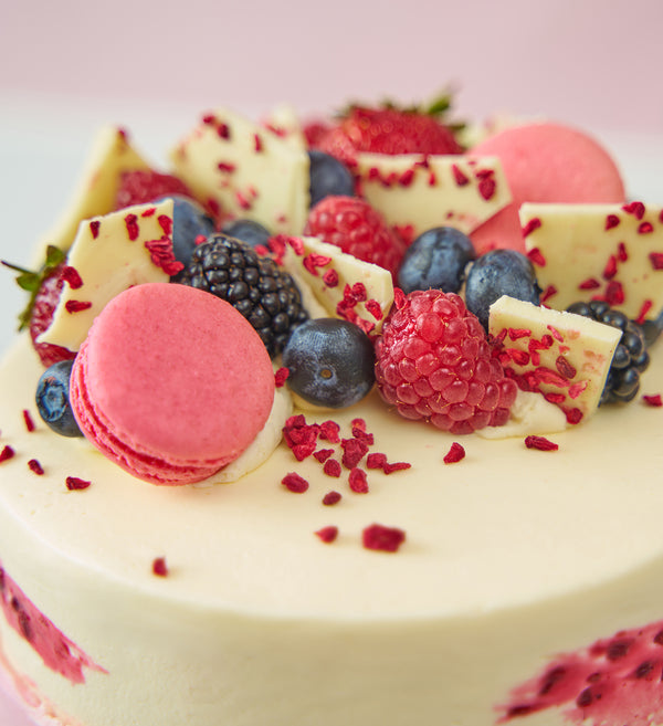 Tutti Frutti Mini Two Tier Loaded Cake