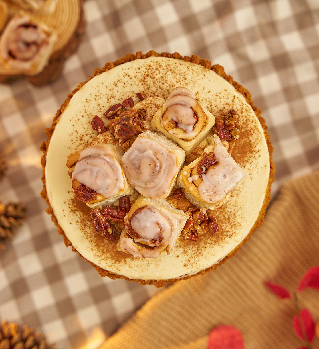 Cinnamon Bun Nationwide Cake