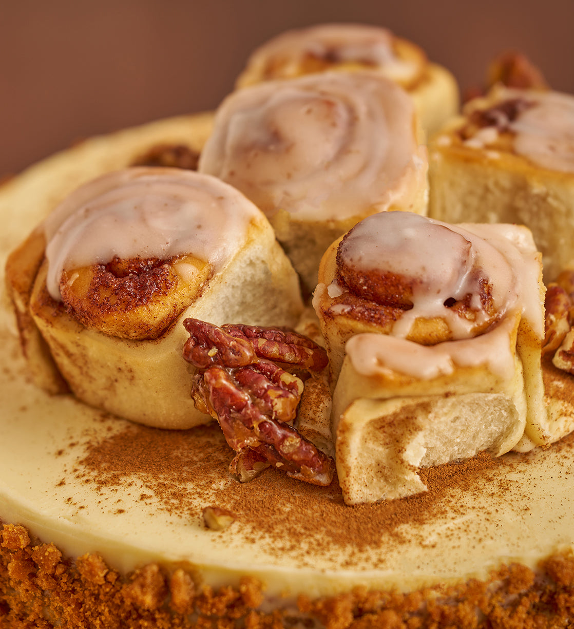 Cinnamon Bun Nationwide Cake