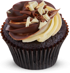 Black Bottom Cupcake