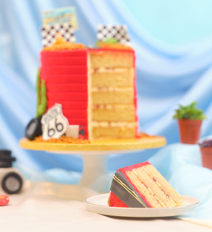 Disney Cars Themed Tall Cake - 2nd image