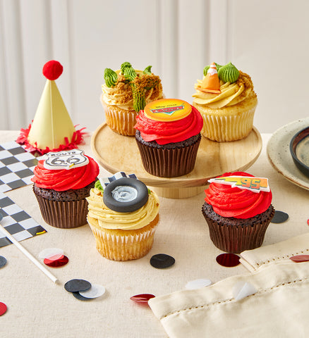 Disney Cars Themed Cupcake Box