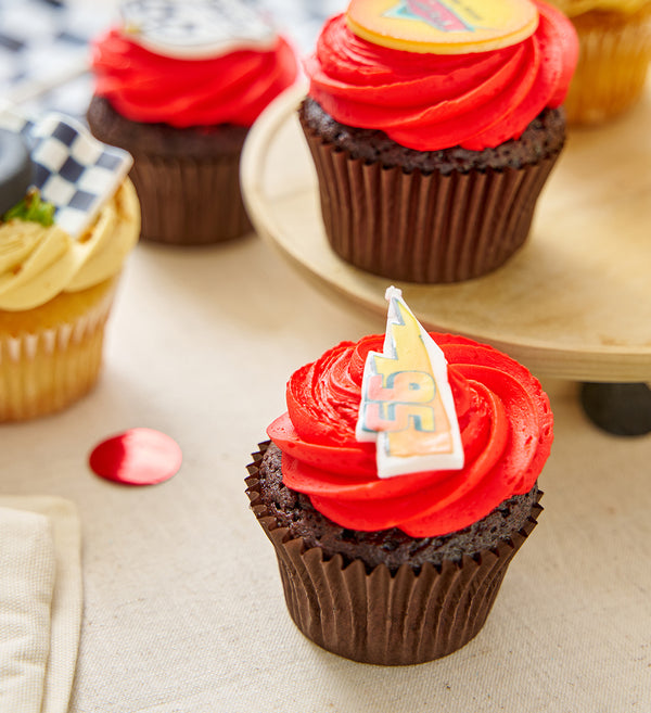 Disney Cars Themed Cupcake Box