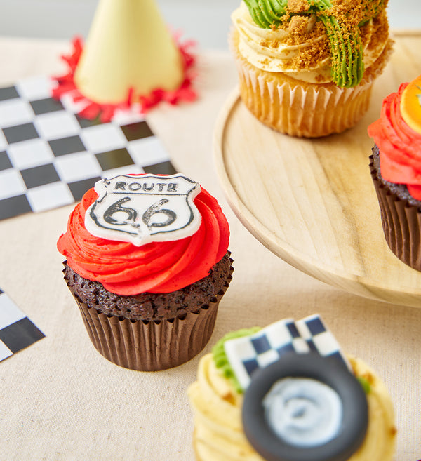 Disney Cars Themed Cupcake Box