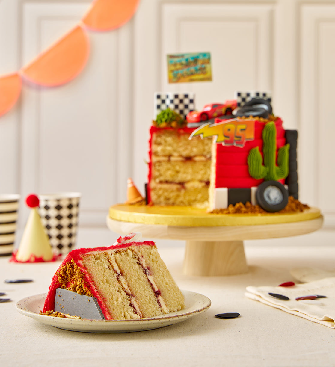 Disney Cars Themed Cake