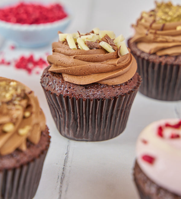 Chocolate Lovers Cupcake Box