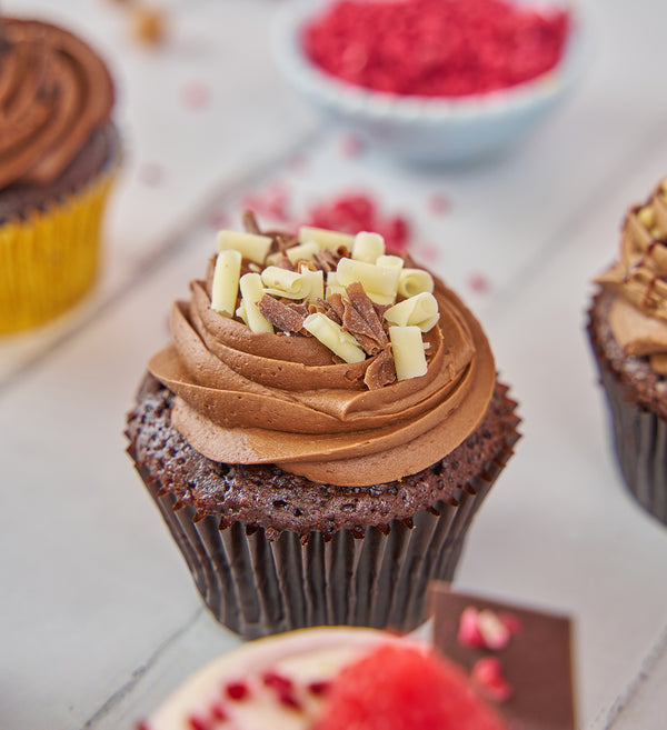 Chocolate Lovers Cupcake Box