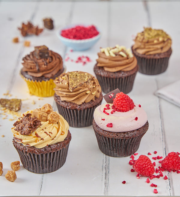 Chocolate Lovers Cupcake Box