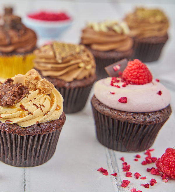 Chocolate Lovers Cupcake Box