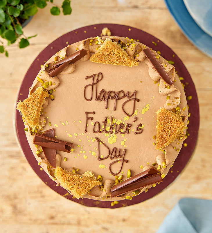 Chocolate Pistachio Kunafa Cake - 2nd image