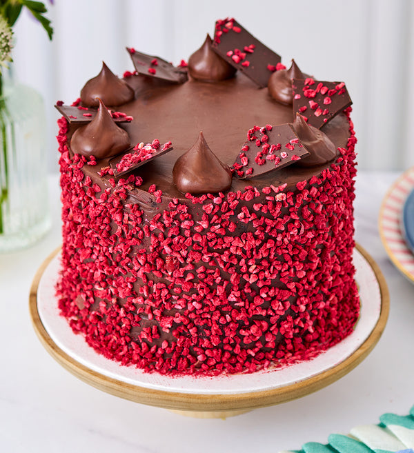 Chocolate and Raspberry Nationwide Cake