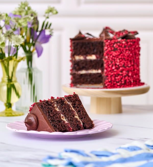Chocolate and Raspberry Nationwide Cake