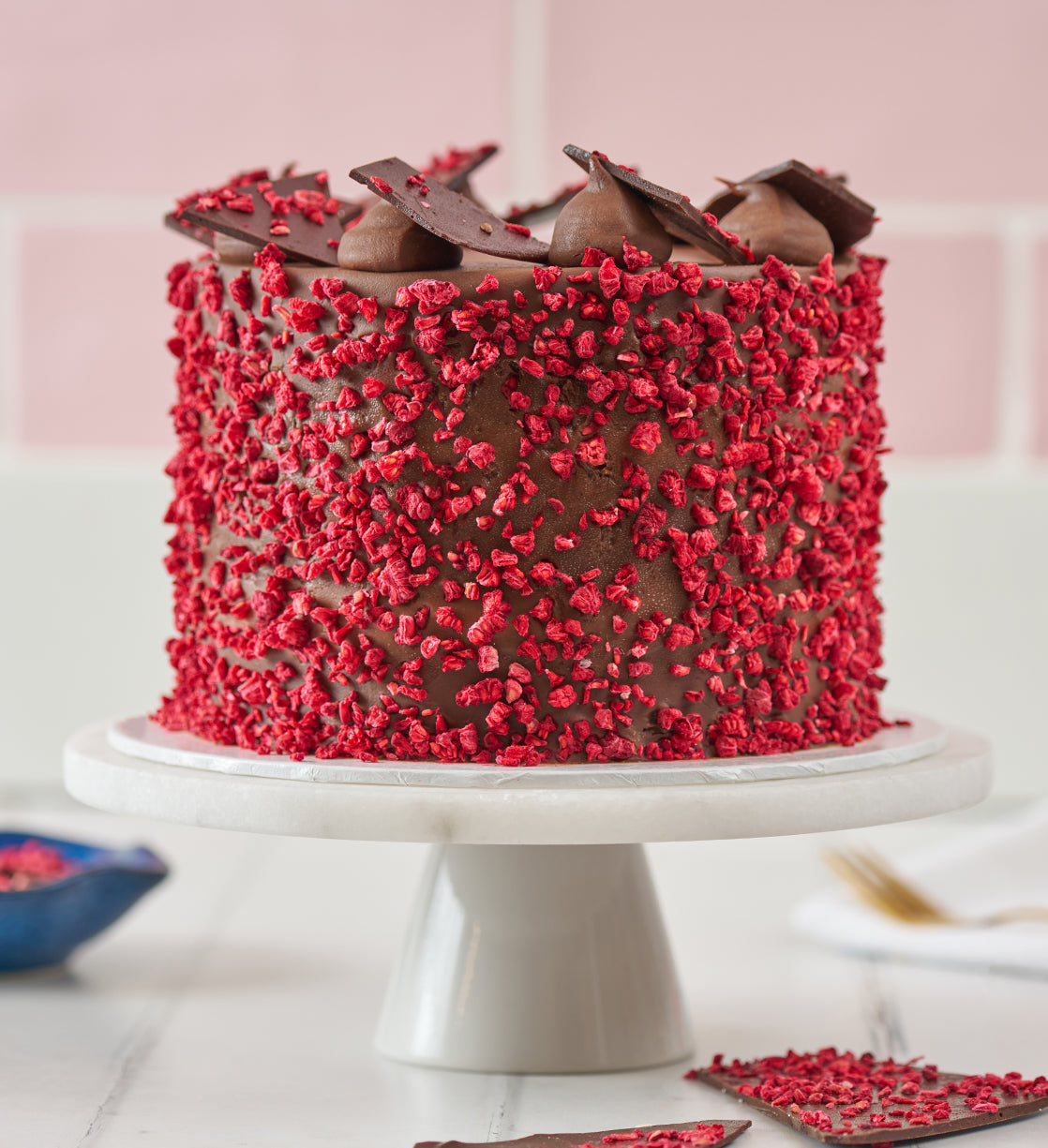 Chocolate and Raspberry Nationwide Cake