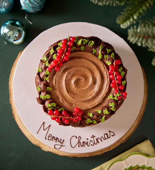 Christmas Gluten Free Vegan Layer Cake