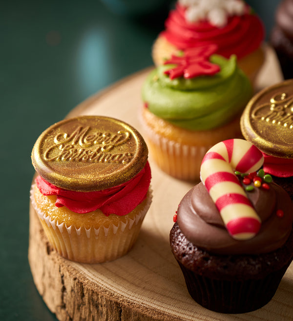 Christmas Mini Cupcake Box