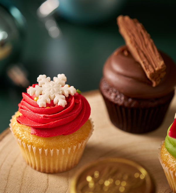Christmas Mini Cupcake Box