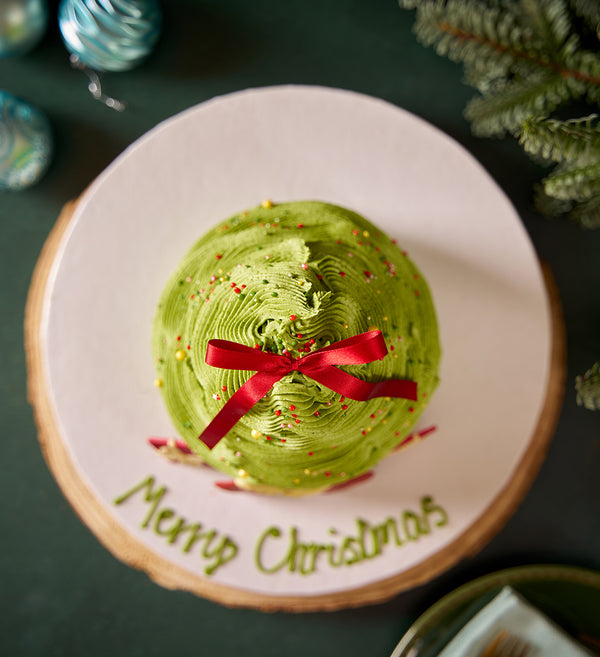 Christmas Tree Cake