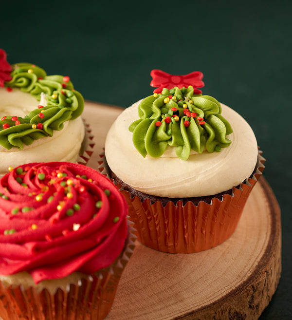 Christmas Gluten Free and Vegan Cupcake Box