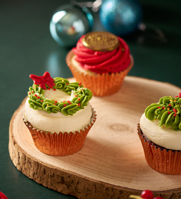 Christmas Gluten Free and Vegan Cupcake Box