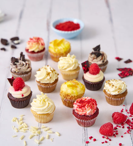 Assorted Classics Mini Cupcake Box
