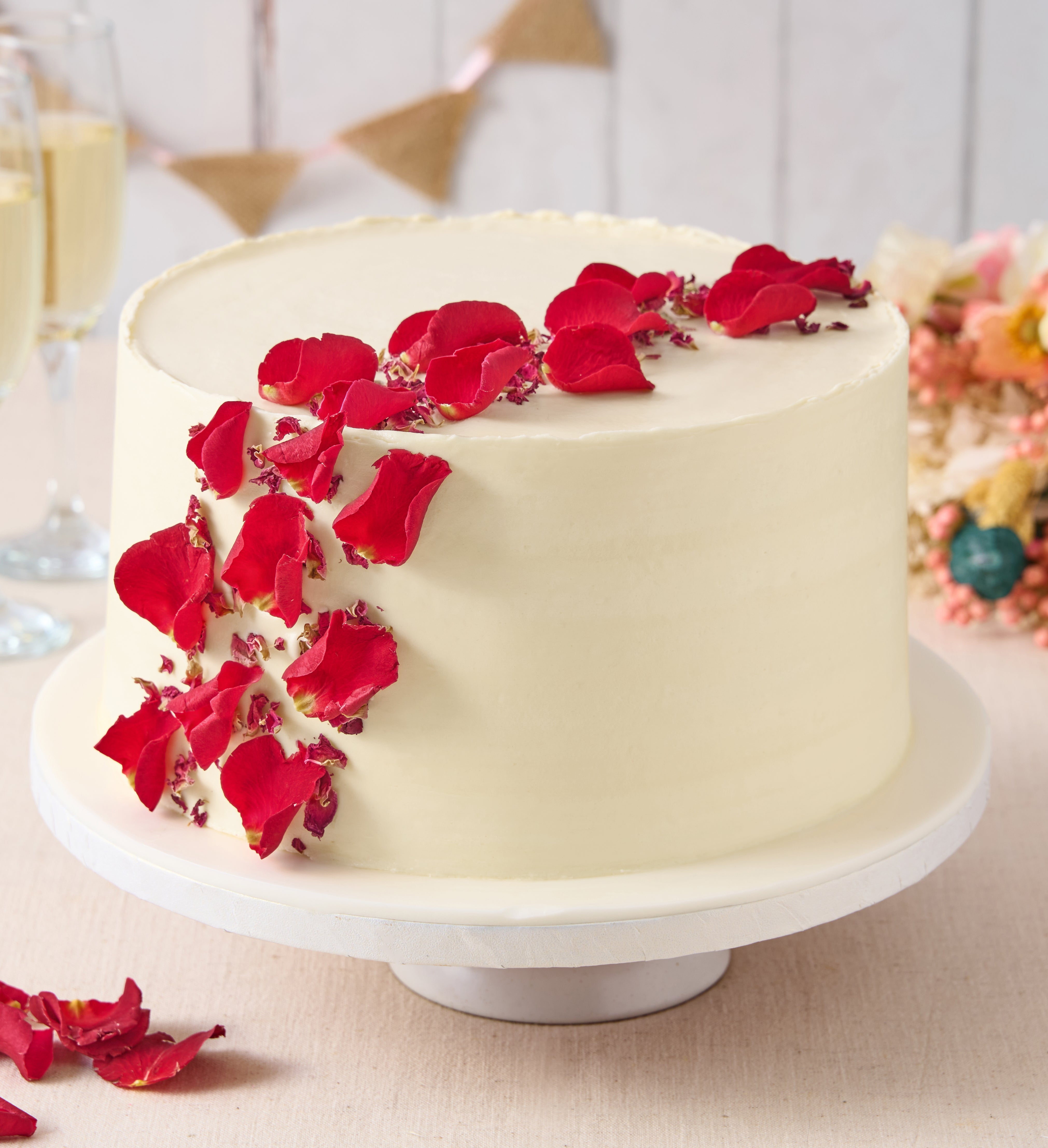 Rose Petal Cake