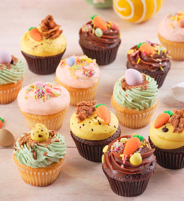 Easter Mini Cupcake Box