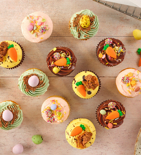Easter Mini Cupcake Box