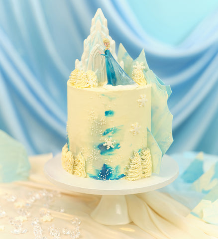 Disney Frozen Themed Tall Cake