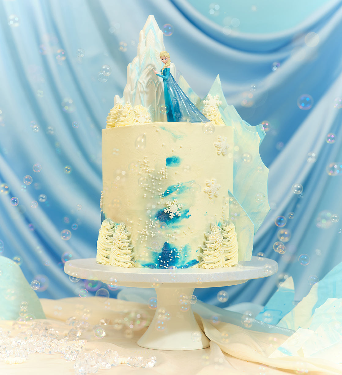 Disney Frozen Themed Tall Cake