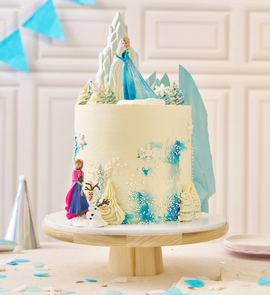Disney Frozen Themed Tall Cake