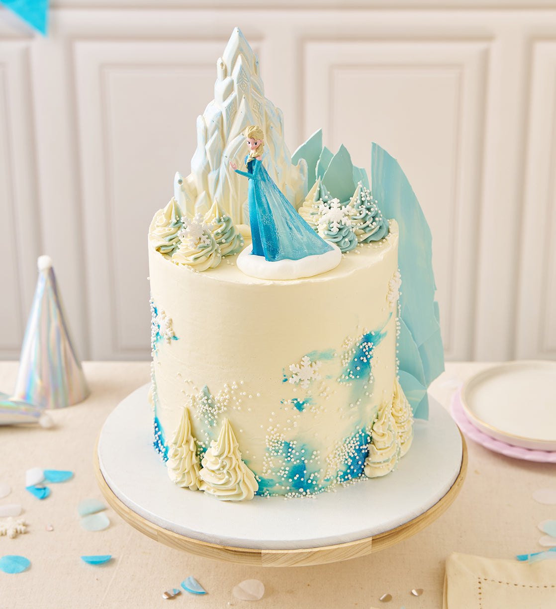 Disney Frozen Themed Tall Cake