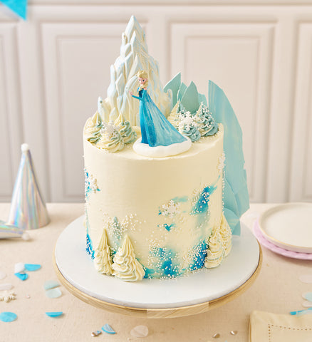 Disney Frozen Themed Tall Cake