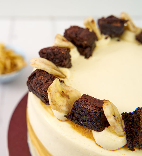 Gluten Free Banoffee Cake