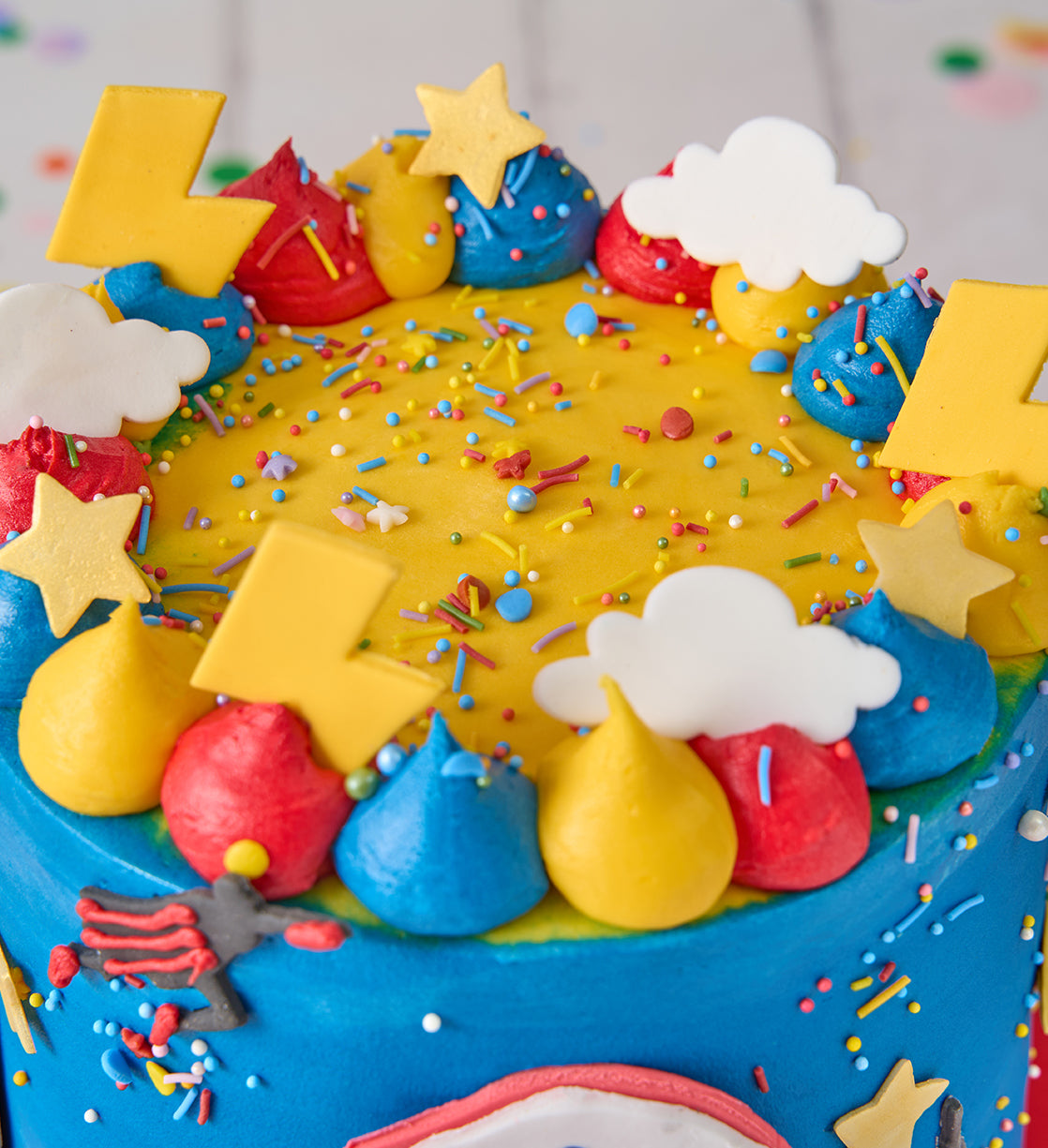 Superhero Tall Cake