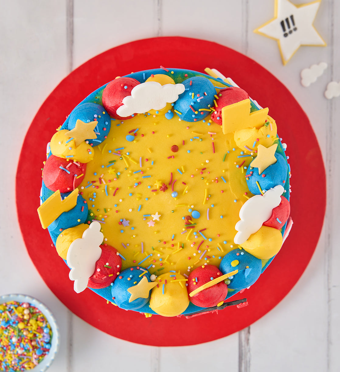Superhero Tall Cake