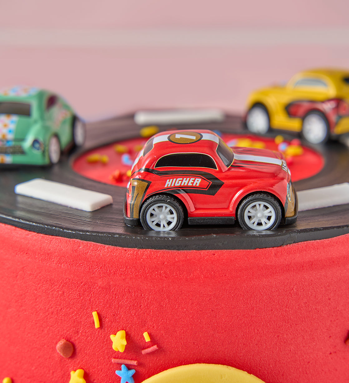 Racing Car Tall Cake