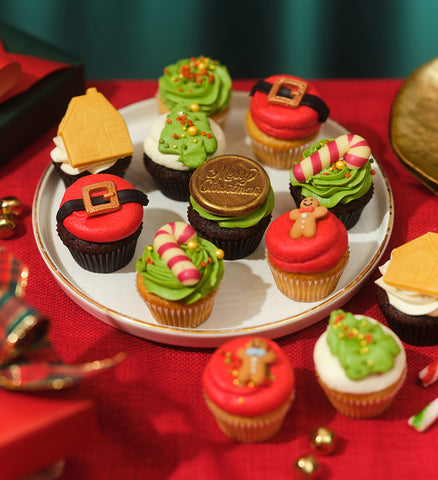 Christmas Mini Cupcake Box