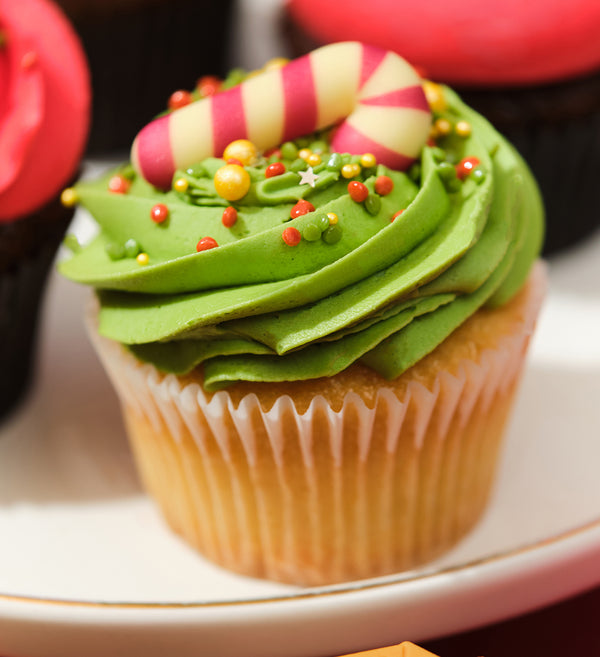 Christmas Cupcake Box