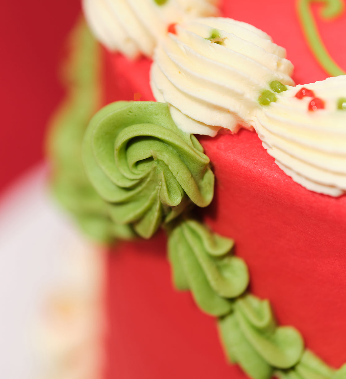 Christmas Vintage Cake