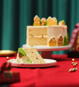 Christmas Gingerbread House Cake - 2nd image