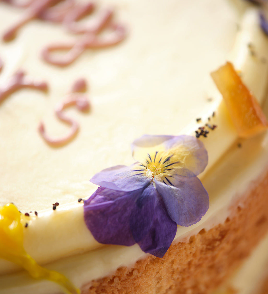 Nationwide Mother's Day Lemon and Poppyseed Cake